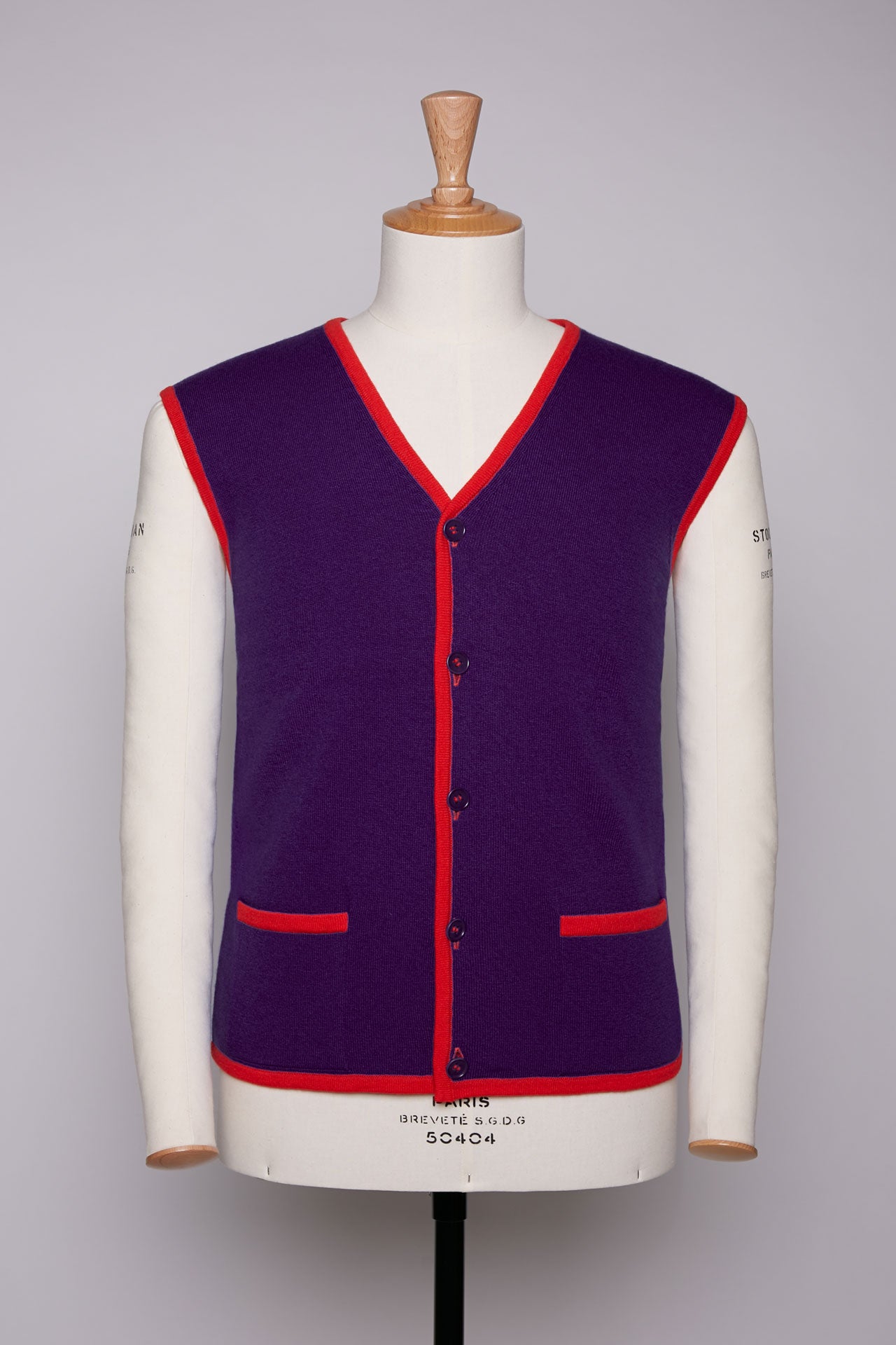 LEOROSA, product: Gio Gilet Reverse N°009 (fig. 3)