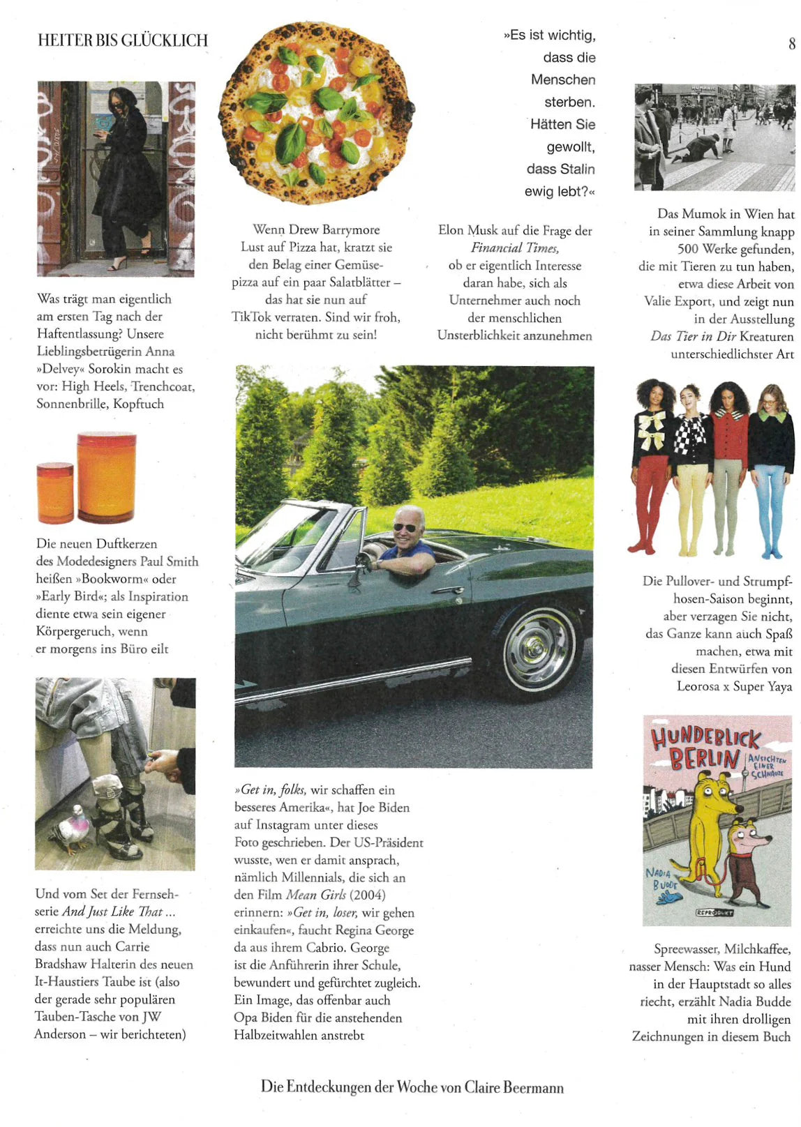 LEOROSA, article: ZEIT MAGAZIN, HEITER BIS GLÜCKLICH (fig. 1)