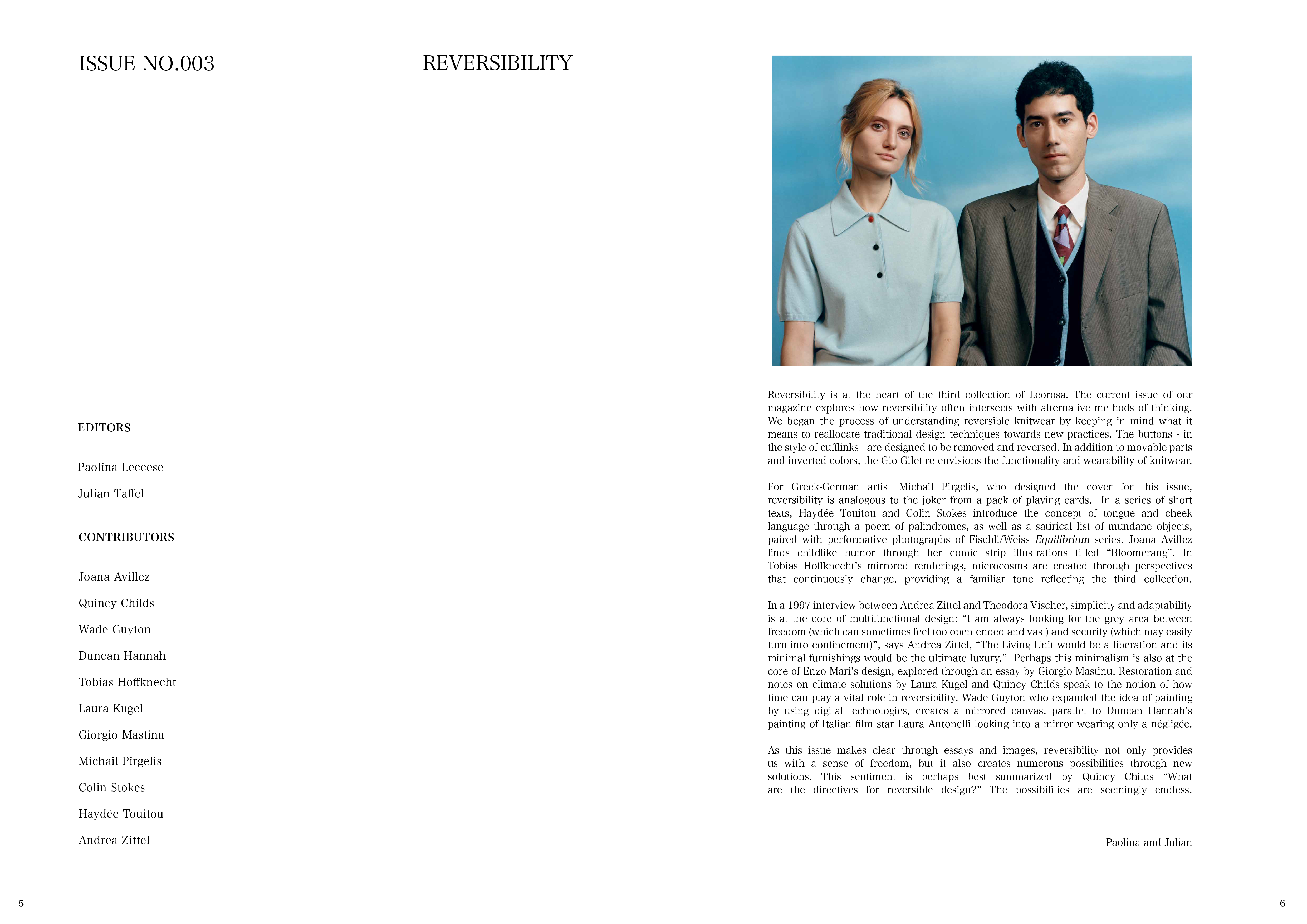 LEOROSA, article: LEOROSA MAGAZINE ISSUE NO.003 (fig. 2)
