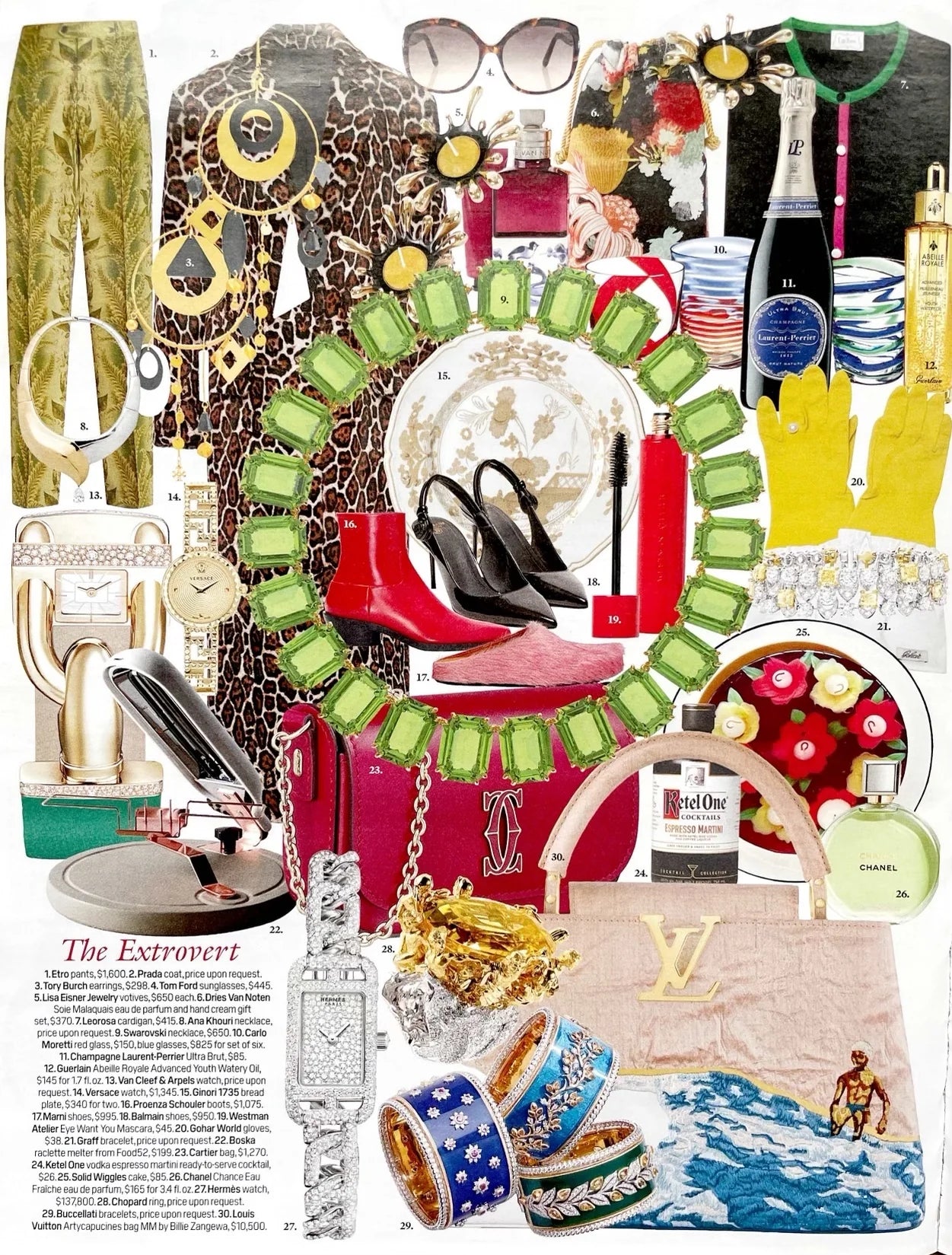 LEOROSA, article: W MAGAZINE, HOLIDAY GIFT GUIDE (fig. 1)