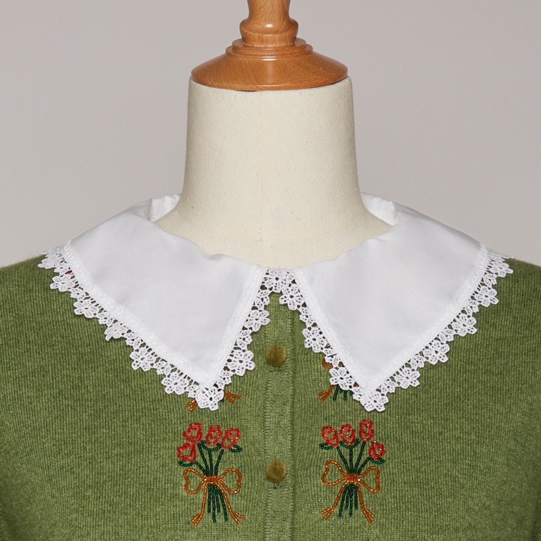 LEOROSA, product: Antonietta Cardigan N°001 (fig. 4)